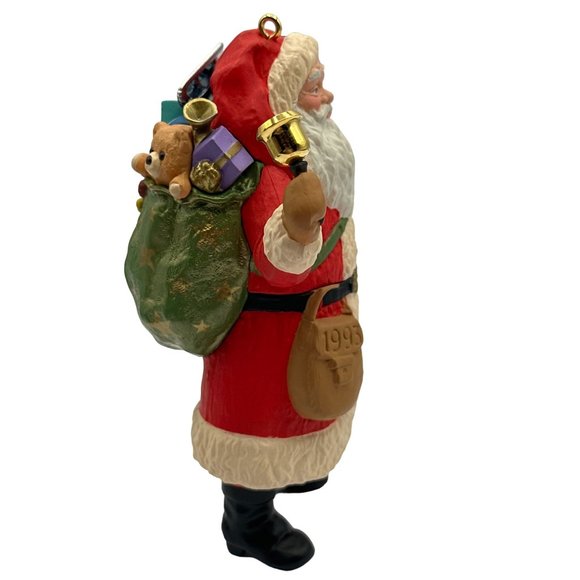 Hallmark Keepsake Ornament Merry Olde Santa Collectors Series Ice Skates 1993 Vi - Picture 4 of 10